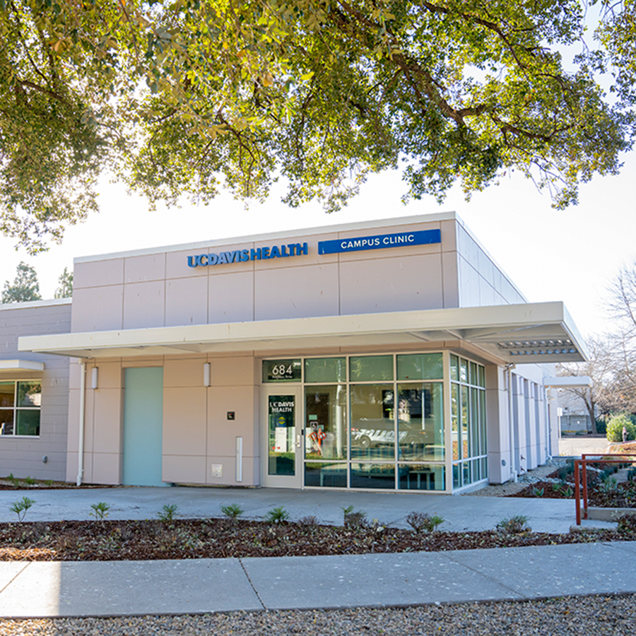 UC Davis Health campus clinic building