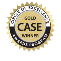 Gold CASE Winner - Circle of Excellence Awards Program